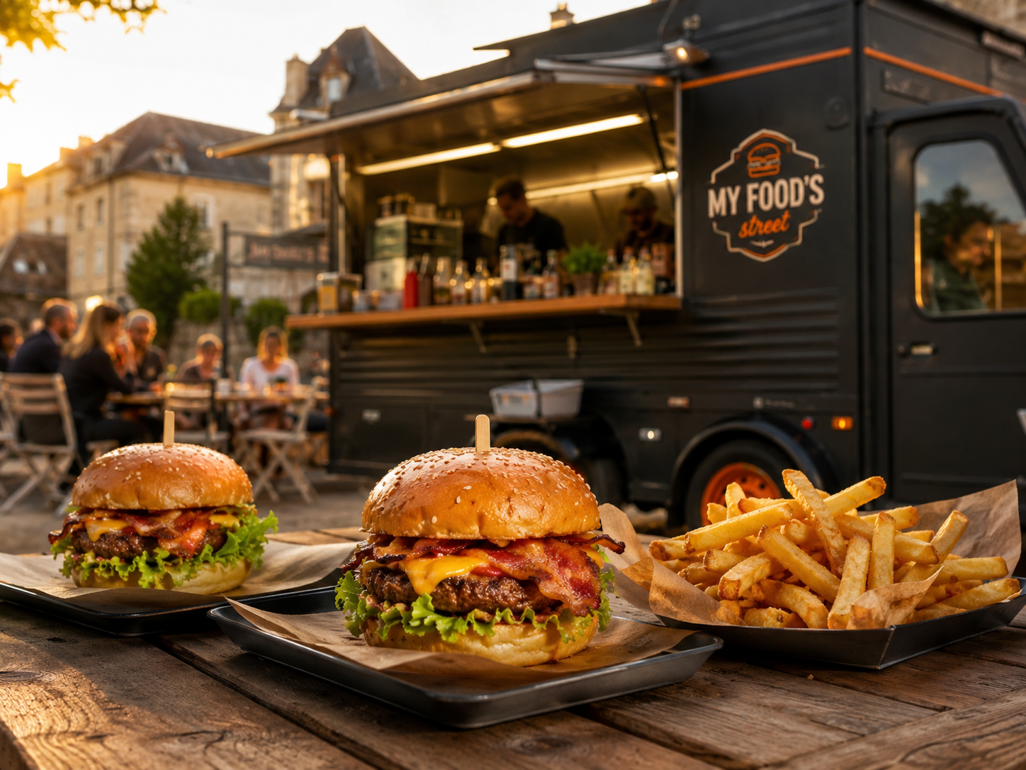 Réalisation My Food's street